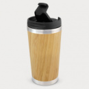 Bamboo Double Wall Cup+open