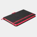 Meridian Notebook Two Tone+Red