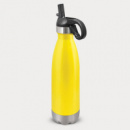 Mirage Metal Drink Bottle Flip Lid+Yellow