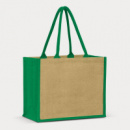 Torino Jute Shopping Bag+Green