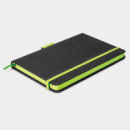 Meridian Notebook Two Tone+Bright Green