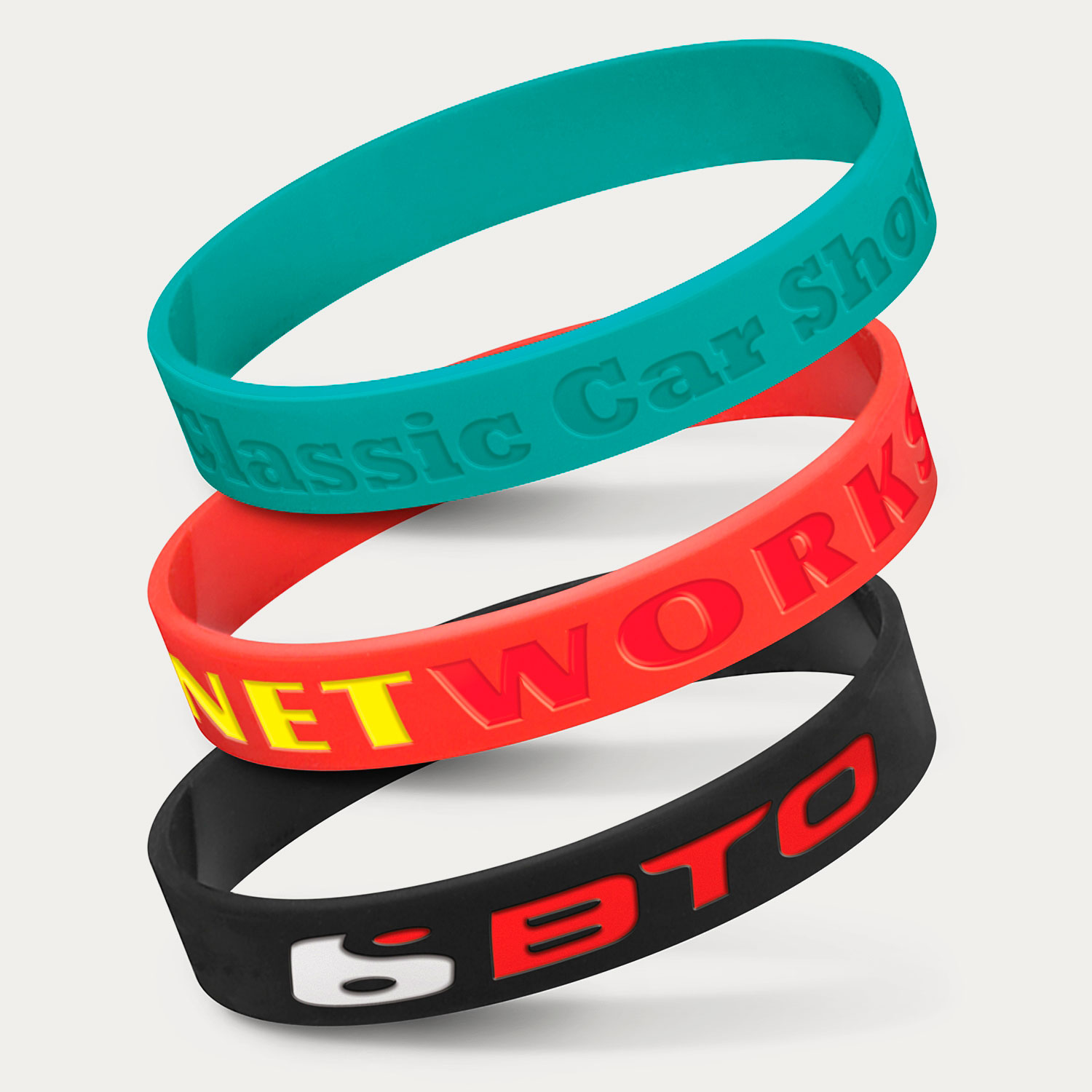 Debossed Silicone Wristband, Custom Debossed Silicone Wristband  Manufacturer,Exporter