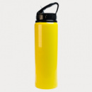 Amore 750mL Bottle Flip Straw Lid+Yellow