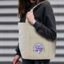 Amsterdam Canvas Tote Bag+in use