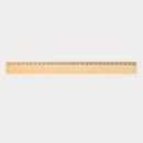 Axis 30cm Wooden Ruler+unbranded