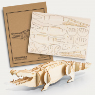 BRANDCRAFT Crocodile Wooden Model image