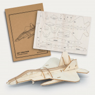 BRANDCRAFT Jet Fighter Wooden Model image