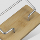 Bamboo Business Card Stand+detail