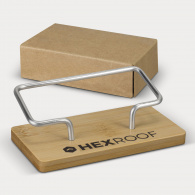 Bamboo Business Card Stand image