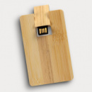 Bamboo Credit Card Flash Drive 8GB+unbranded