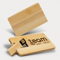 Bamboo Credit Card Flash Drive 8GB image