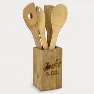 Bamboo Kitchen Utensils image