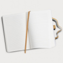 Beaumont Stone Paper Notebook+open