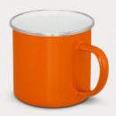 Bendigo Enamel Mug+Orange