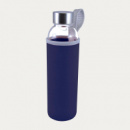 Capri Glass Bottle with Neoprene Sleeve+Dark Blue