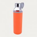Capri Glass Bottle with Neoprene Sleeve+Orange