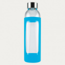 Capri Glass Bottle with Silicone Sleeve+Light Blue
