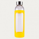 Capri Glass Bottle with Silicone Sleeve+Yellow