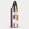 Champagne Ribbon Handle Paper Bag (Full Colour)