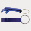 Cheers Bottle Opener Keytag+Blue