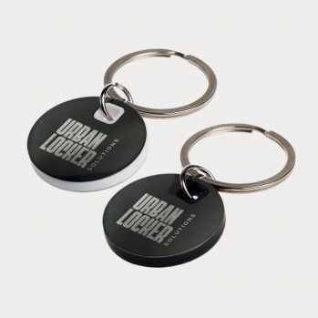 Circle Stainless Steel Keytag