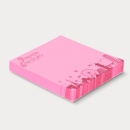 Coloured Sticky Pad 70mm x 75mm 100 sheets+branded