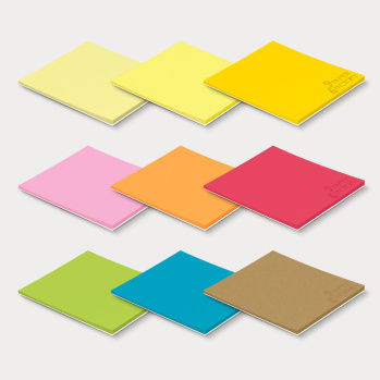 Coloured Sticky Pad 70mm x 75mm (25 sheets)