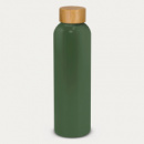 Eden Aluminium Bottle Bamboo Lid+Olive