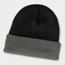 Everest Two Toned Beanie+Black Grey