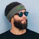 Everest Two Toned Beanie+in use