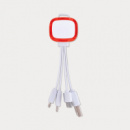 Family Light Up 3 in 1 Cable+Red