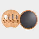 Gala Bamboo Slate Cheese Board+open