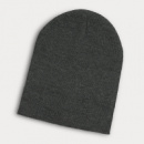 Heather Slouch Beanie+Charcoal