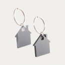House Stainless Steel Keytag+unbranded