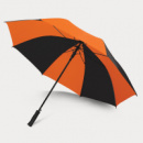 Hydra Sports Umbrella Black Panels+Orange