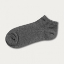 June Ankle Socks+Charcoal