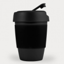 Kick Coffee Cup Silicone Band+Black