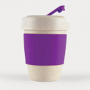 Kick Eco Coffee Cup Silicone Band+Purple