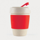 Kick Eco Coffee Cup Silicone Band+Red