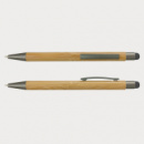 Lancer Bamboo Stylus Pen+Gunmetal