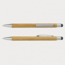 Lancer Bamboo Stylus Pen+Silver