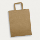 Large Flat Handle Paper Bag Portrait+Natural