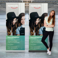 Luxury Pull Up Banner (85 x 220cm) image