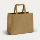 Medium Flat Handle Paper Bag Landscape+detail