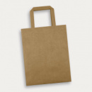 Medium Flat Handle Paper Bag Portrait+Natural