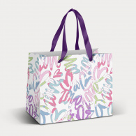 Medium Ribbon Handle Paper Bag (Full Colour) image