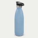 Mirage Powder Coated Vacuum Bottle Push Button Lid+Pale Blue