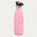 Mirage Powder Coated Vacuum Bottle Push Button Lid+Pale Pink