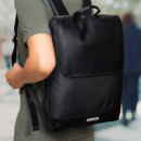 Moleskine Metro Slim Backpack+in use