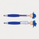 Mop Top Pen Stylus+Blue